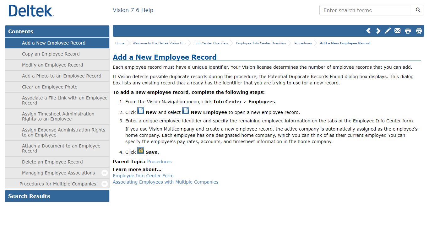Add a New Employee Record - deltek.west-inc.com